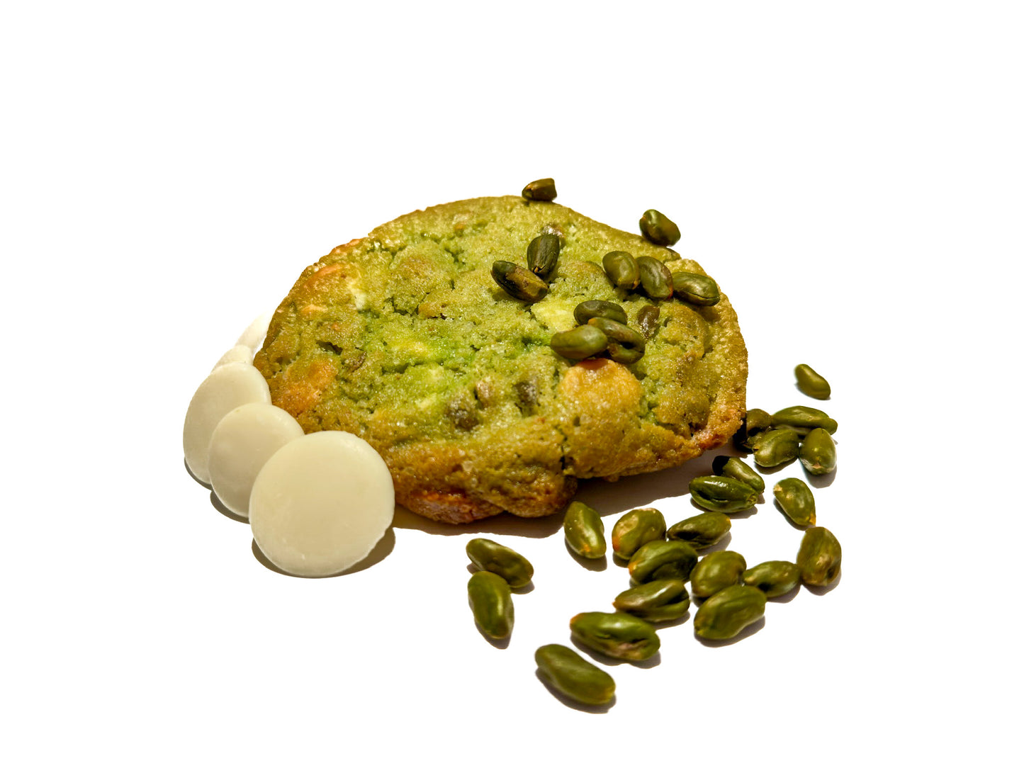 Cookie de Pistacho y Chocolate Blanco